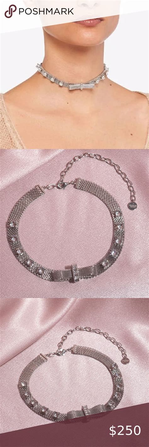 miu miu necklace choker|Necklaces and Chokers For Women .